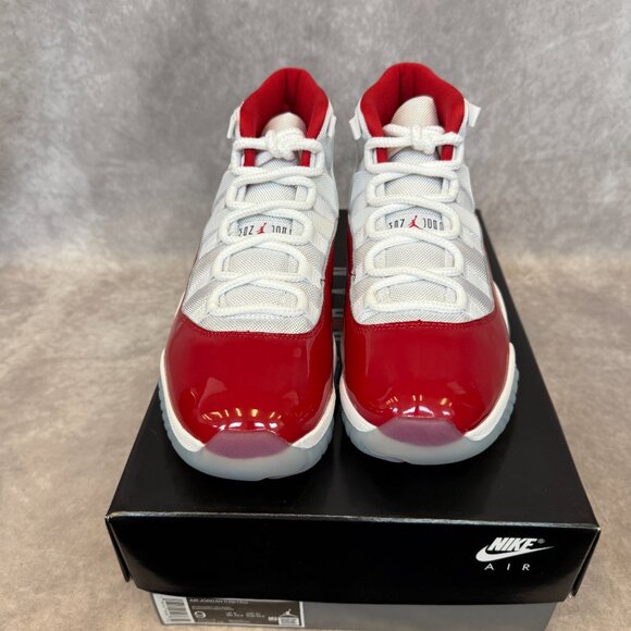 Air Jordan 11 Retro – White / Varsity Red / Black (Men’s Size 9)